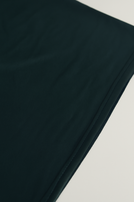 Oversized Plain French-Terry  Bottle Green